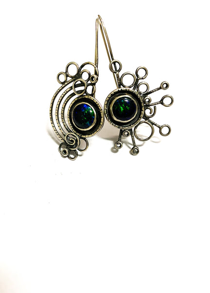 Dreaming - Andamooka Solid Opal Sterling Silver