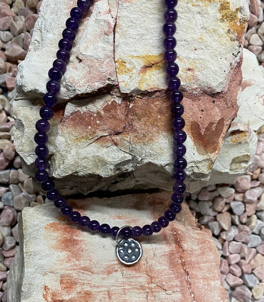 "Stars" Miima, Giralang Amethyst Necklace