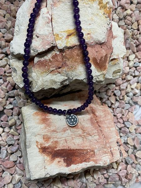 "Stars" Miima, Giralang Amethyst Necklace