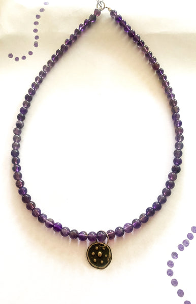 "Stars" Miima, Amethyst Necklace