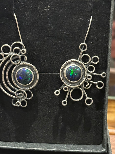 Dreaming - Andamooka Solid Opal Sterling Silver