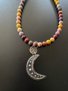 Miima, Barganbargan - Stars and Moon Mookaite necklace