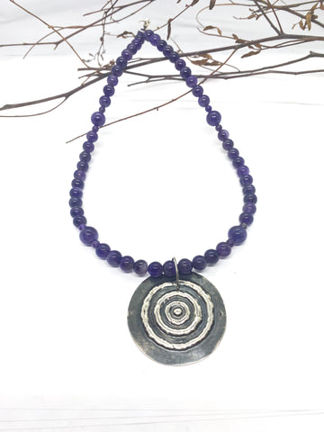 Nguluman, “Large Waterhole” Amethyst